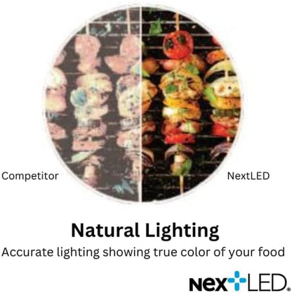 NT-7647-F Magnetic BBQ Grilling Light for Outdoor Grill, 18-Inch Flexible Gooseneck, Heat & Weather Resistant, IP-54, Warm Natural Lighting Shows True Color of Your Food, Perfect Grill Gift