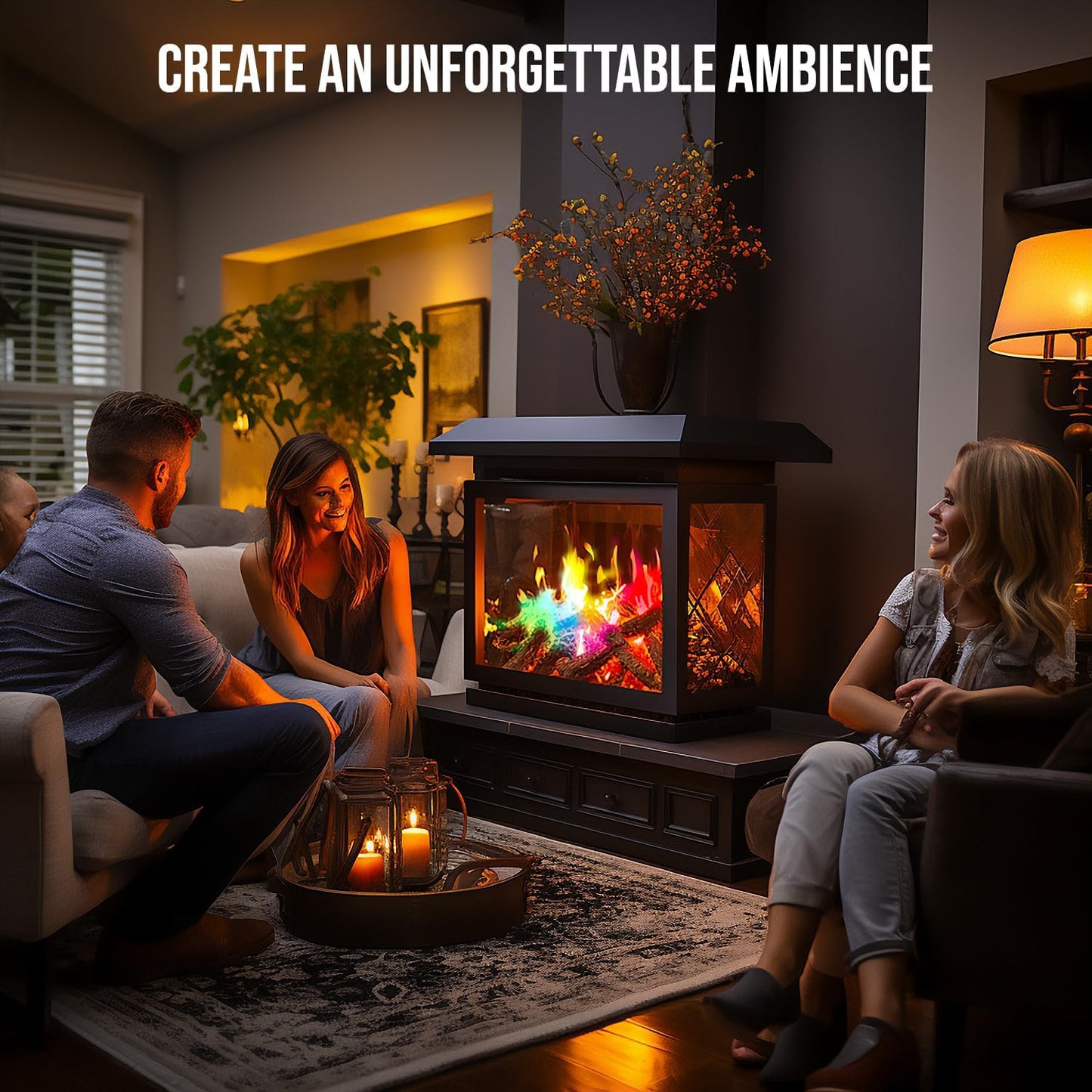 Fire Dazzle Fire Color Changing Packets - Fire Color Packets for Fire Pit, Campfires, Outdoor Fireplaces - 25 Pack Color Fire Packets, Camping Accessories for Kids and Adults