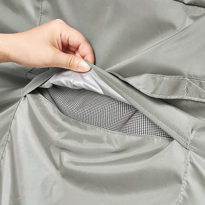 [Monsoon] BBQ Grill Cover Waterproof Barbecue Grill Covers (64") Hunter Green