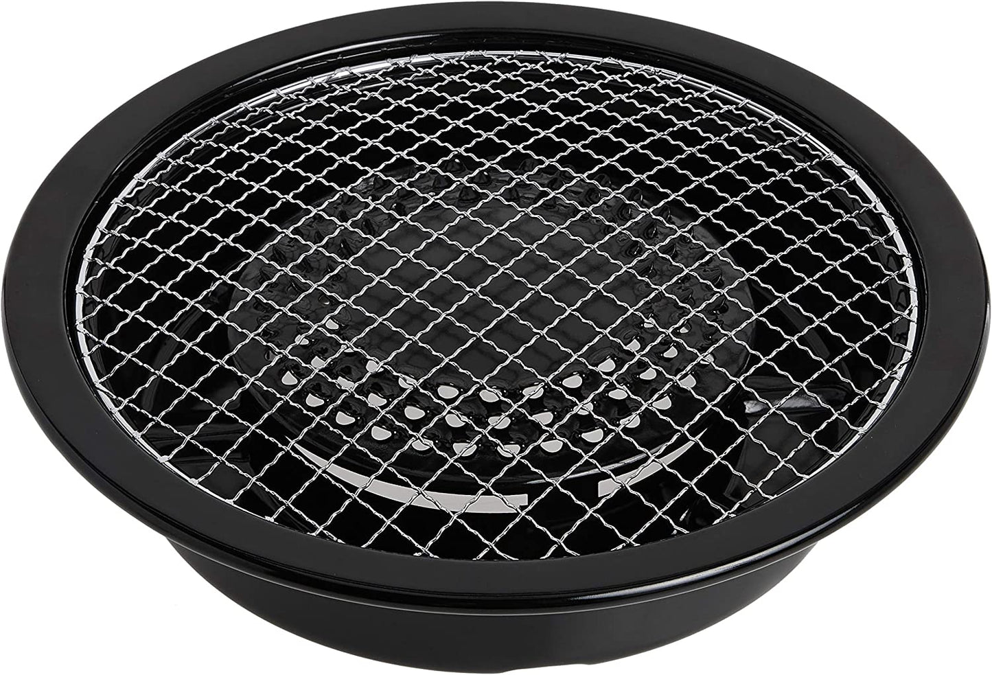 Korean Cookware Aburi Stove Top Grill Pan, Black, (CB-P-AM3)
