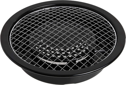 Korean Cookware Aburi Stove Top Grill Pan, Black, (CB-P-AM3)