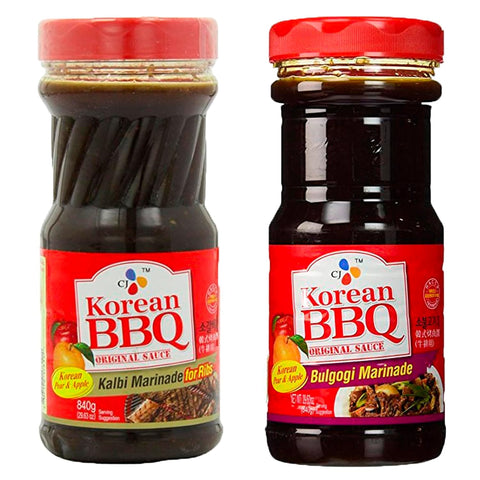 Image of Korean BBQ Sauce Bulgogi Marinade and Kalbi Marinade