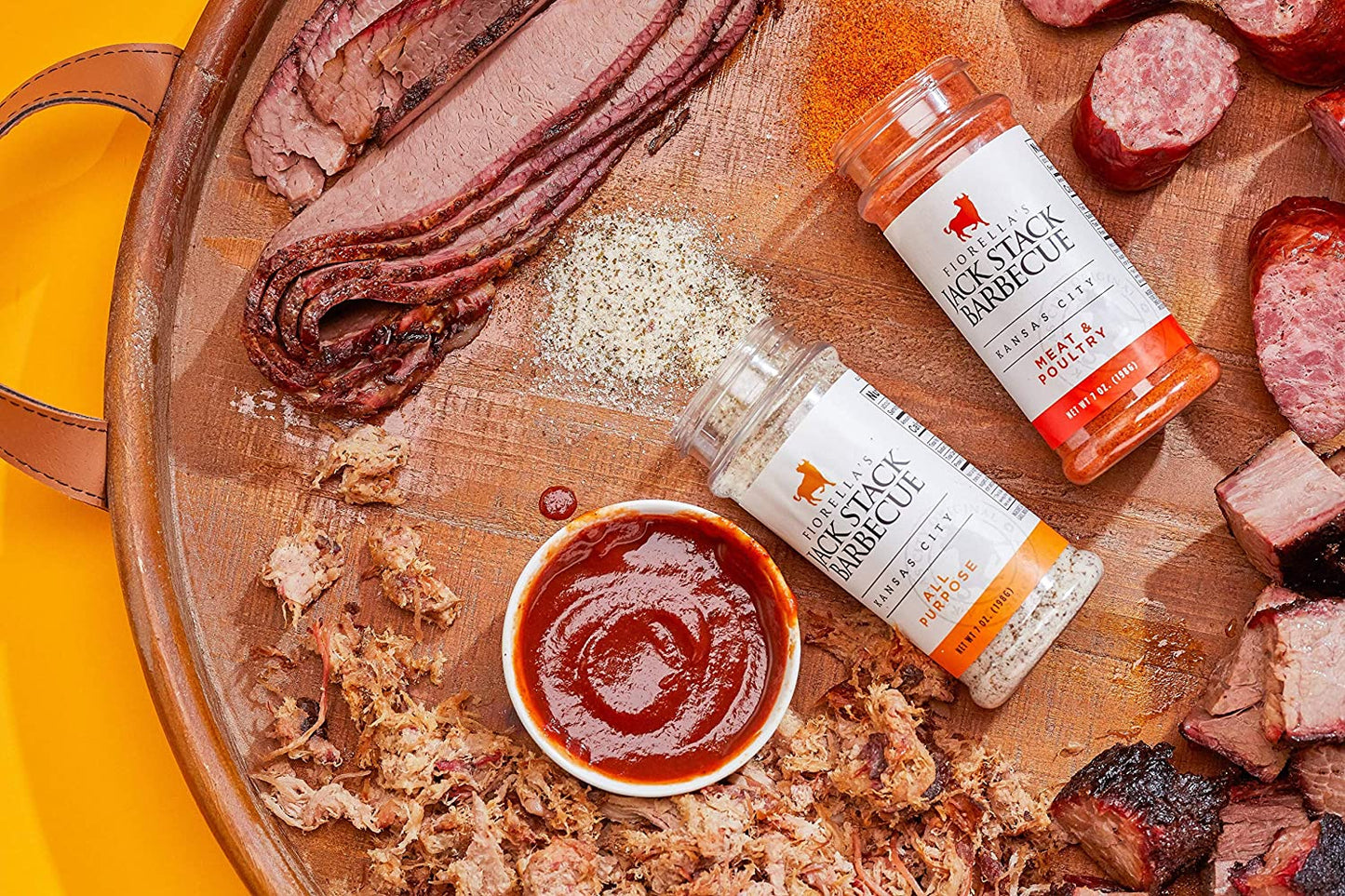 Jack Stack Barbecue All Purpose Dry Rub Seasoning - Kansas City Spice 3 Pack - for Chicken, Beef, Ribs, Vegetables, Seafood, and More (7Oz Each)