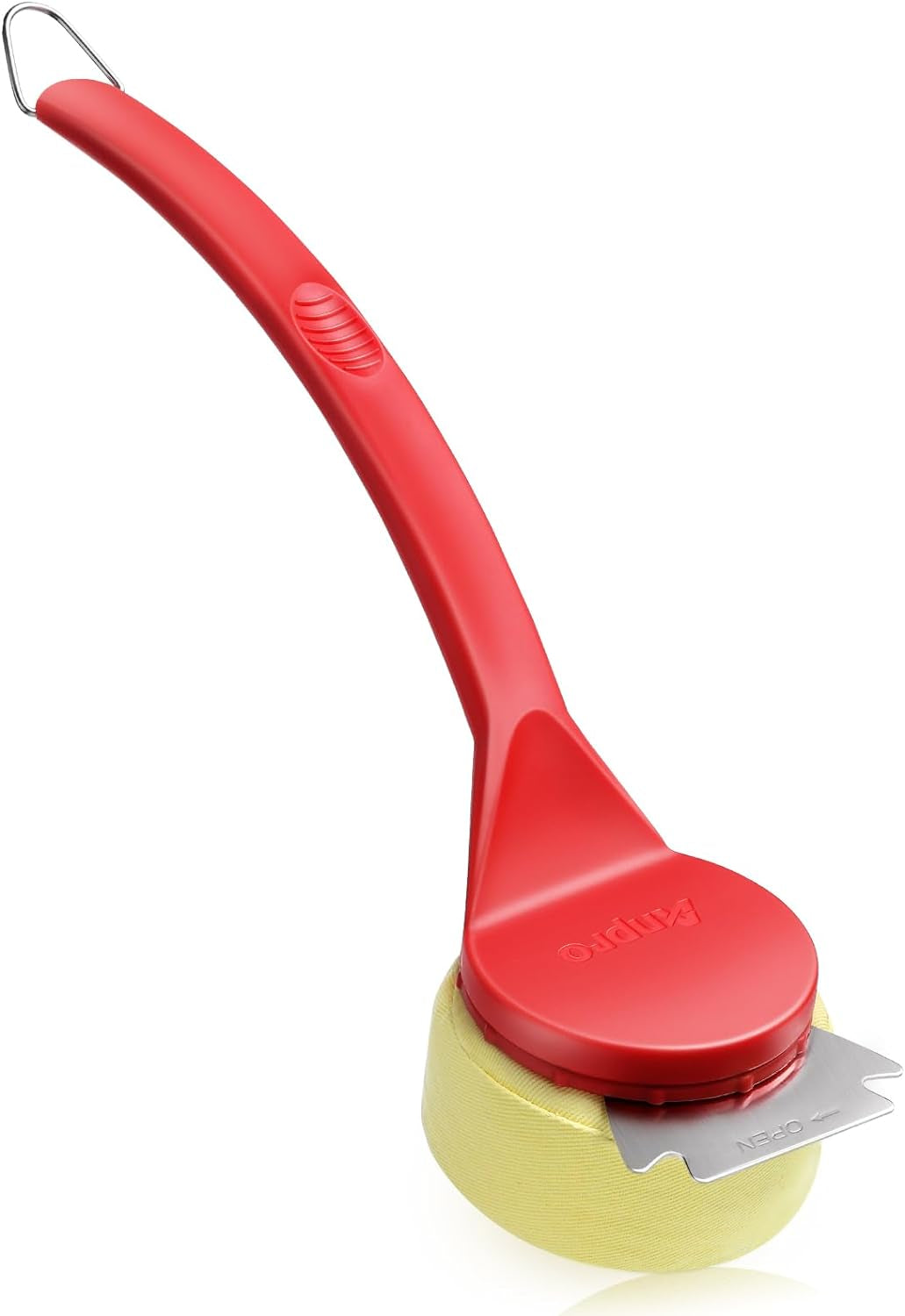 Grill Brush and Scraper Bristle Free - BBQ Grill Brush Bristle Free for Outdoor Grill,Grill Steam Cleaner Brush,Unique Nique V-Shaped Bristle Free Grill Brush for Gas/Porcelain Coated Grates