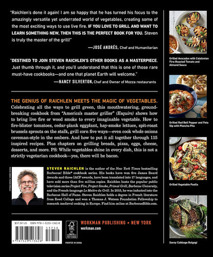 How to Grill Vegetables: the New Bible for Barbecuing Vegetables over Live Fire (Steven Raichlen Barbecue Bible Cookbooks)