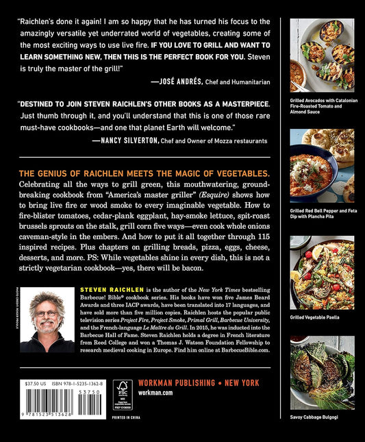 How to Grill Vegetables: the New Bible for Barbecuing Vegetables over Live Fire (Steven Raichlen Barbecue Bible Cookbooks)