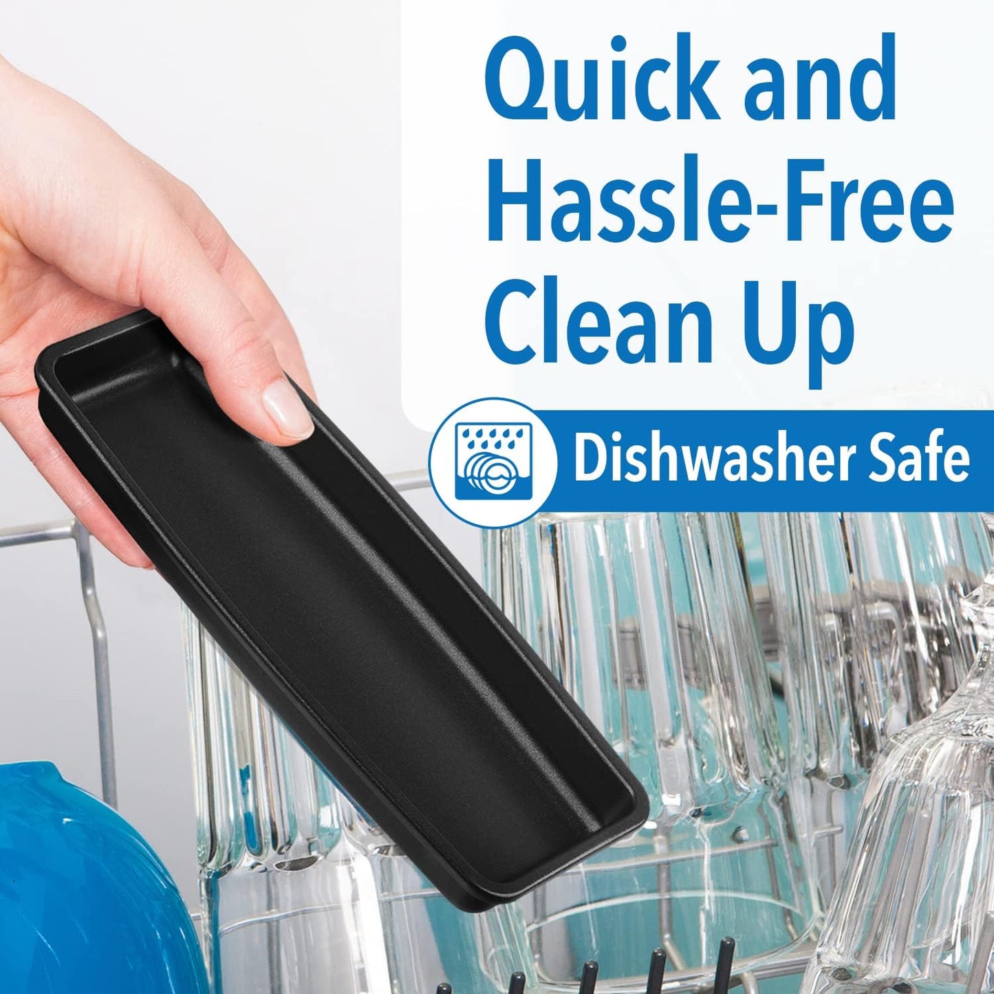 [2 Pack] Veggie Trays for Ninja Foodi AG400 and AG300 Series Grills - Non-Stick Grill Tray to Cook Veggies, Eggs, and More - Veggie Tray Accessory for Your Indoor Grill and Air Fryer