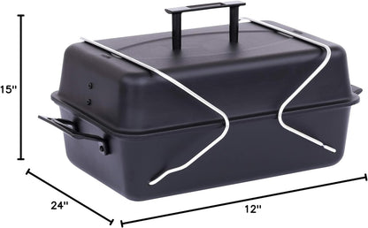 Portable Gas Grill | Liquid Propane | Porcelain Coated Grates | 465133010