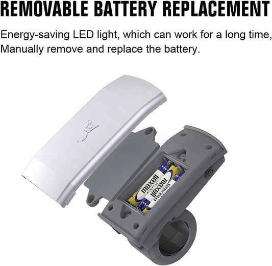 Grill Lighting LED Barbecue Handle Grill 'N Go Light, Fits Current Spirit, Genesis and Summit Grills Gift Grey