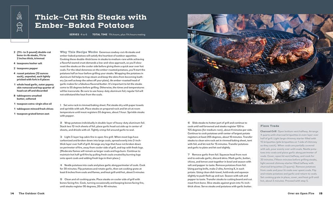 The Outdoor Cook: How to Cook Anything outside Using Your Grill