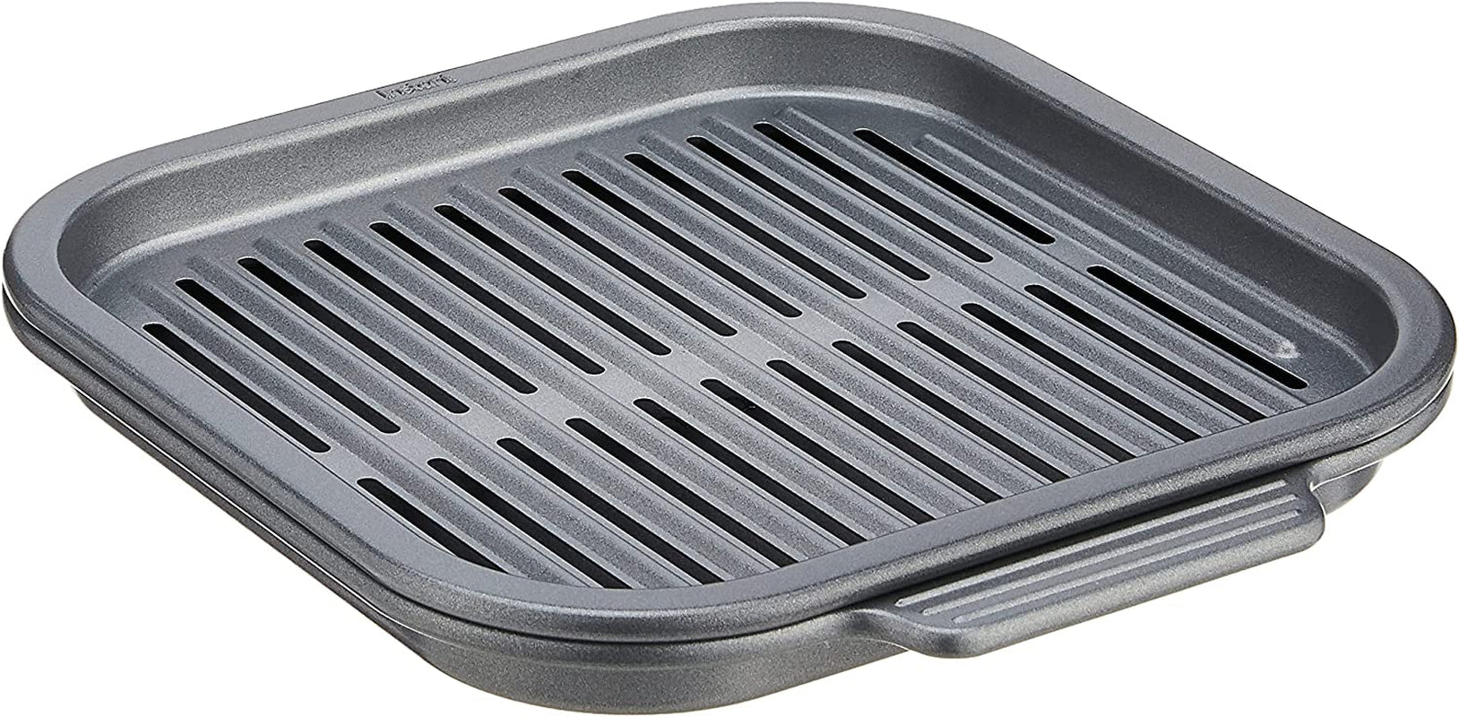 Instant Vortex Official Nonstick Grill Pan, 2-Piece, Gray – grilling4all