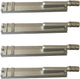 𝙐𝙥𝙜𝙧𝙖𝙙𝙚𝙙 4PC Heavy Duty Cast Stainless Steel BBQ Grill Burners Replacement Parts for Premium Gas Grills from Bull, Cal Flame Aussie Blaze Charbroil NEXGRILL Thermos Turbo Grills…