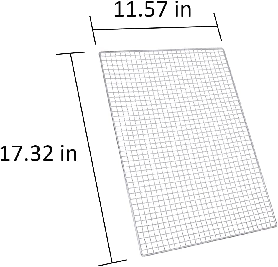 Joyray Grill Rack Grids, Stainless Steel BBQ Roasting Rack or Baking/Cooling Rack, for Oven and Outdoor Barbeque,Oven & Dishwasher Safe.