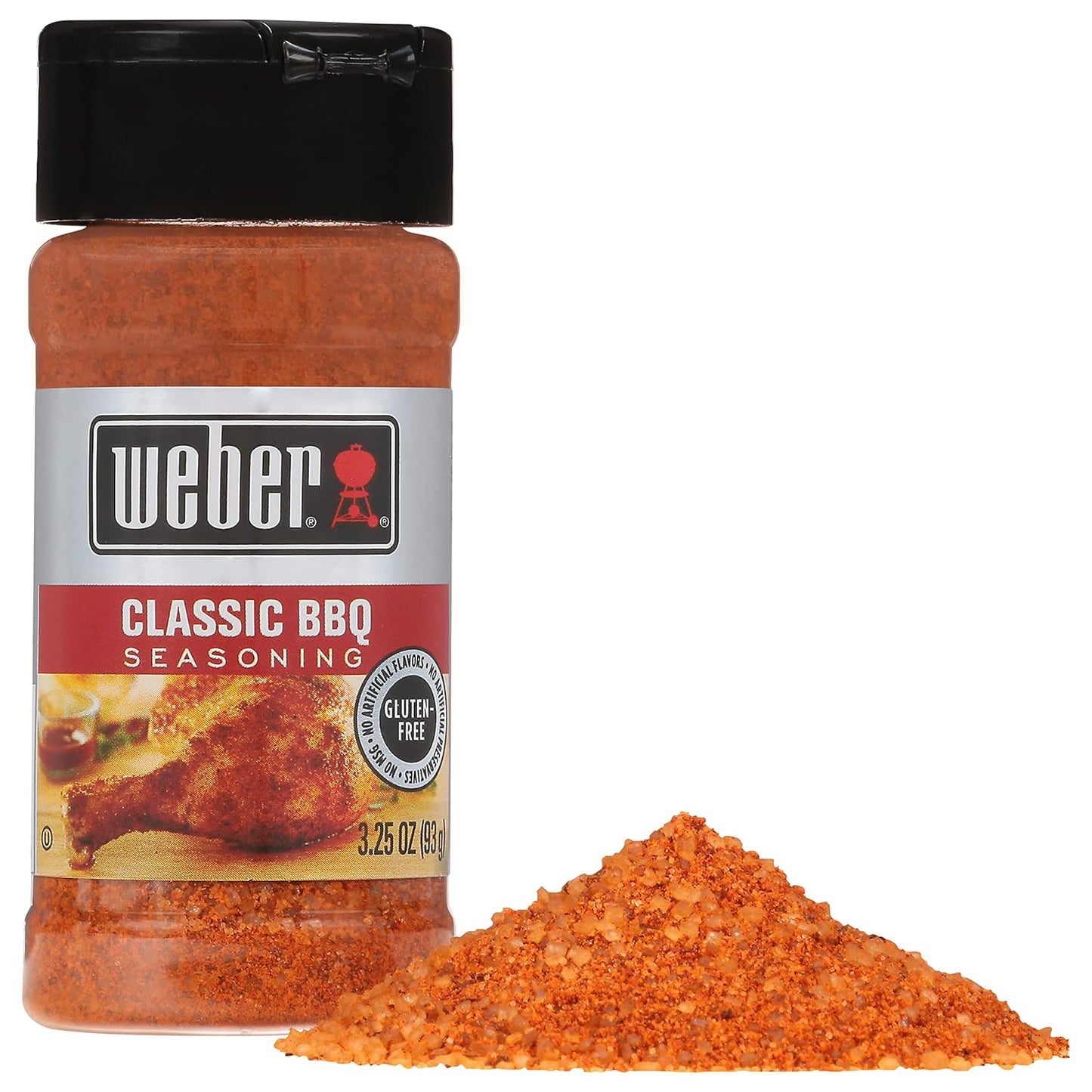 Weber Classic BBQ Seasoning, 3.25 Ounce Shaker