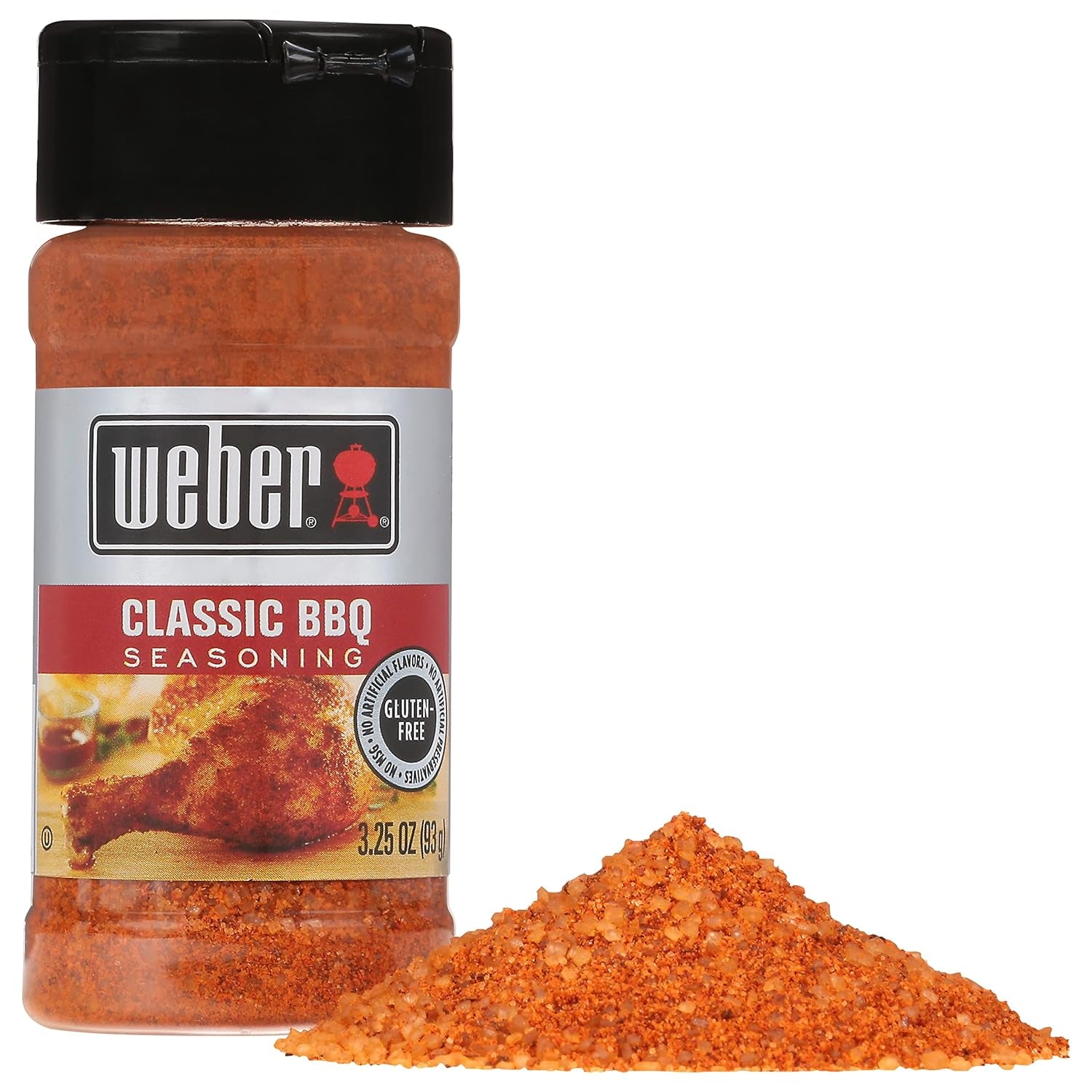 Weber Classic BBQ Seasoning, 3.25 Ounce Shaker