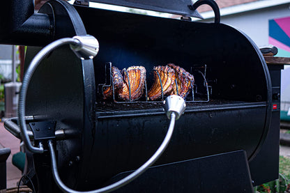 Double Extreme Grill Light - Super Bright Dual LED BBQ Lights for Grill - 360° Flexible Stainless Steel Gooseneck - Great BBQ Grill Accessories - Weather Resistant, Batteries Included