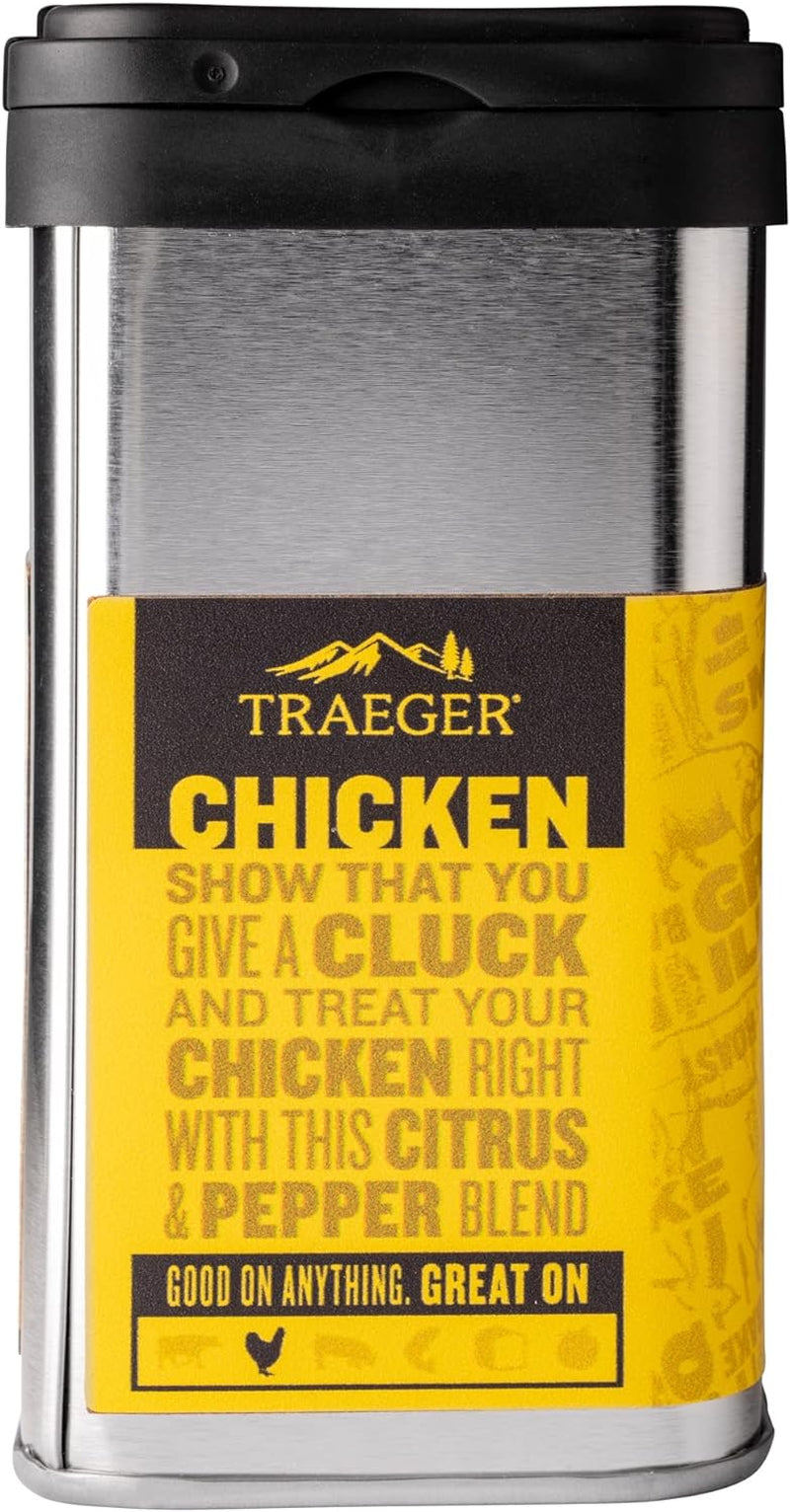 Traeger Grills SPC170 Chicken Rub with Citrus & Black Pepper 9 Ounce (Pack of 1)