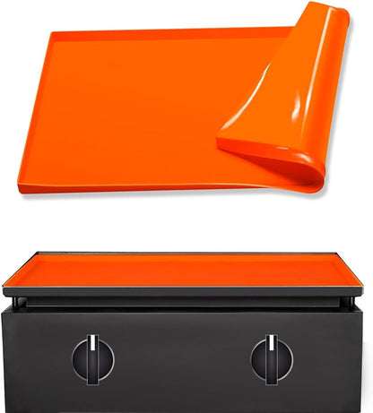 36" Heavy Duty Silicone Grill Mat for 36" Blackstone Griddle Accessories Griddle Mat,Grill Mats for Outdoor Grill Deck Protector,Reusable Grill Covers