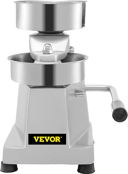 VBENLEM Commercial Hamburger Patty Maker 150Mm/6Inch Stainless Steel Burger Press Heavy Duty Hamburger Press Meat Patty Maker Hamburger Forming Processor with 1000 Pcs Patty Papers