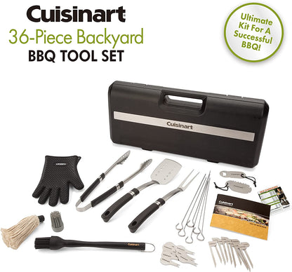 CGS-8036 Grill, BBQ Tool Set, 36-Piece