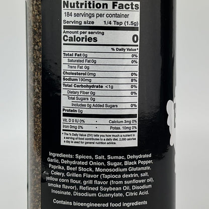 Smoke Trails BBQ BRISKET RUB | BBQ Rub for Texas Brisket by Steve Gow | Great on Brisket, Beef Short Ribs, Steaks, and More