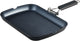 Grill Pan with Folding Handle, Nonstick Grill Pan for Stove Tops, Induction Compatible KBBQ Grill Pan with Pour Spouts, Indoor Rectangle BBQ Grilling Pan - 13 × 9IN