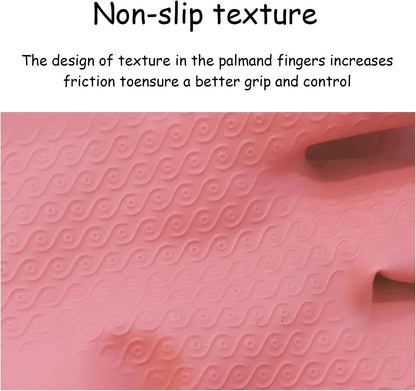 Rubber Latex Waterproof Dishwashing Gloves,2 Pair Medium Long Cuff Flock Lining Household Cleaning Gloves