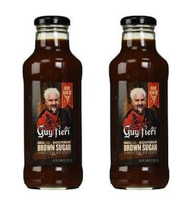 Guy Fieri BBQ Sauce, Brown Sugar Bourbon (Pack of 2)