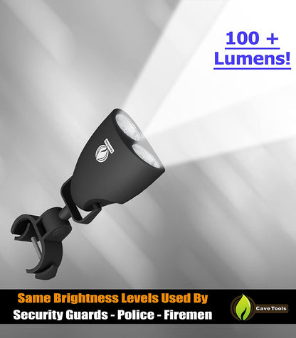 Barbecue Grill Light for Outdoor Grill - Fits round & Square Bars on Any BBQ Pit - 10 LED for Grilling at Night - BBQ Grill and Smoker Accessories