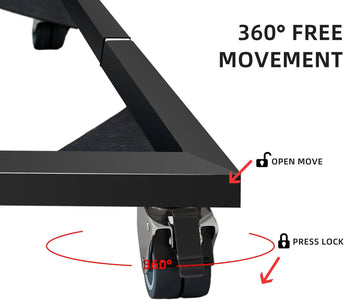 Heavy Duty All Steel Smoker Stand，Electric Smoker&Vertical Electric Smoker&Digital Electric Smoker Universal Mobile Stand Base