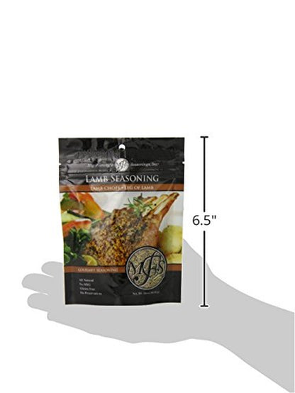 My Family'S Lamb Seasoning - Dry Seasonings and Spices - Smoking Rubs for Stew and Steak - Perfect for Ribs & Chops Grilling - Lamb Burgers & Chop Meat Spice - 3.6 Oz.