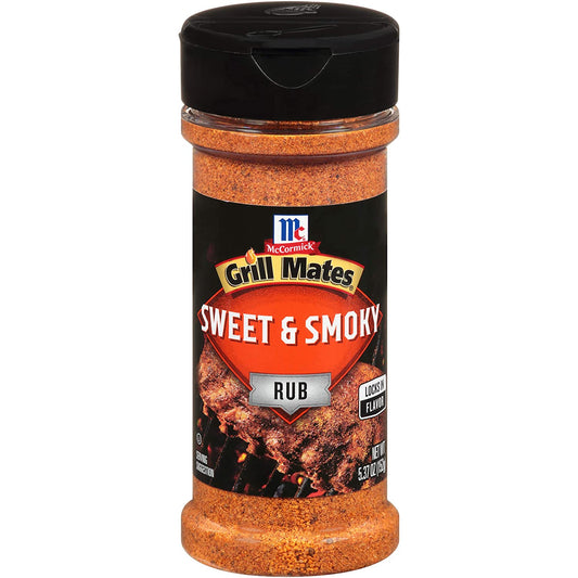 Mccormick, Grill Mates Sweet & Smoky Rub, 5.37 Oz