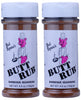 Bad Byrons Butt Rub Barbecue Seasoning 4.5 Ounce - Pack 2