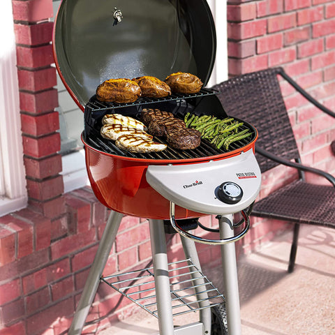 Image of ® Patio Bistro® Tru-Infrared™ Electric Grill, Red – 20602109