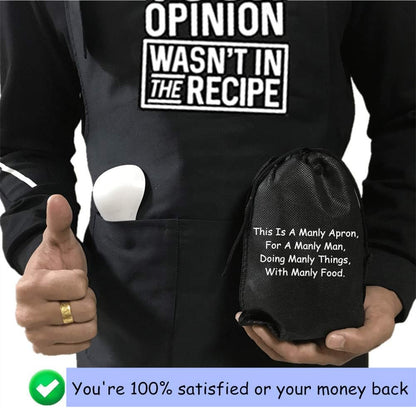 Funny Apron for Men Cooking Aprons for Grilling Apron Husband Boyfriend Gift