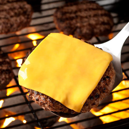 TAOUNOA Hamburger Press Patty Maker, 3 in 1 Non-Stick Burger Press with 100 Pcs Wax Paper for Making Delicious Burgers, Perfect Shaped Patties for Grilling and Cooking