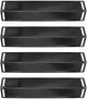 16 1/2 Inch Porcelain Steel Heat Plate Shield Heat Tent, Burner Cover, Vaporizor Bar, and Flavorizer Bar Replacement for BBQ Grillware, Uniflame, Charbroil, Grill Chef Grills, PPB151 (4-Pack)