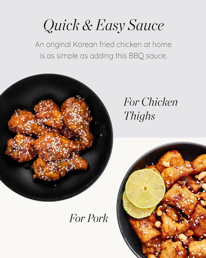 Korean Dipping Sauce for Chicken, Sweet & Spicy (8.45 Fl Oz, 250Ml),