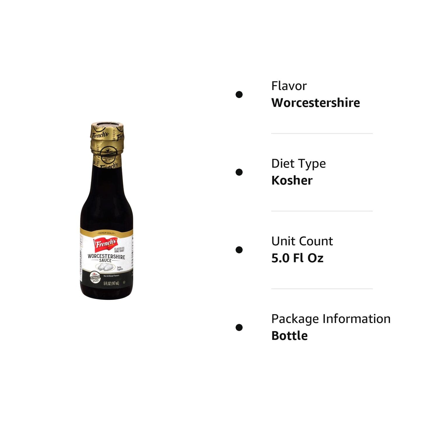 French'S Worcestershire Sauce, 5 Fl Oz