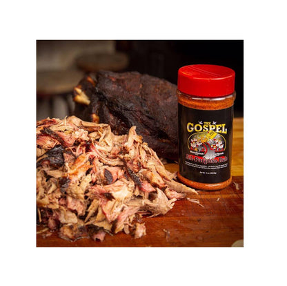 Meat Church BBQ Rub Combo: Honey Hog (14 Oz) and the Gospel (14 Oz) BBQ Rub and Seasoning for Meat and Vegetables, Gluten Free, One Bottle of Each