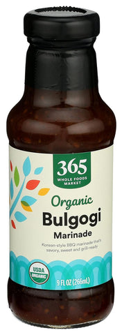 Image of 365 by Whole Foods Market, Organic Bulgogi Marinade, 9 Ounce