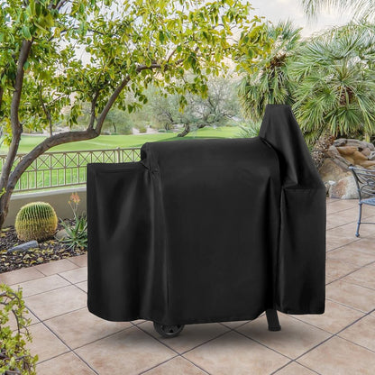 Grill Cover Compatible for Pit Boss 820, 850, Z Grill 700 Series, Heavy Duty Waterproof Wood Pellet Grill Cover, All Weather Protection Outdoor BBQ Cover
