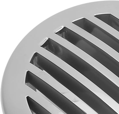 Boats Airflow Vent Cover 4Pcs 3.5In 316 Stainless Steel High Polished Cap Boats Air Outlet Grill Marine Parts for Yachts Rvs