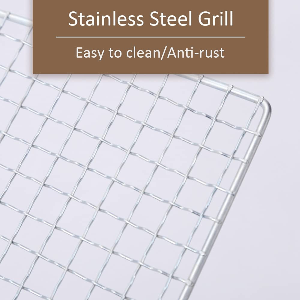Joyray Grill Rack Grids, Stainless Steel BBQ Roasting Rack or Baking/Cooling Rack, for Oven and Outdoor Barbeque,Oven & Dishwasher Safe.