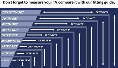 Outdoor 46"-48" TV Set Cover,Close-Fitting Design Front Flap Scratch Resistant Liner Protect LED Screen Fits up to 42" W X 26" D