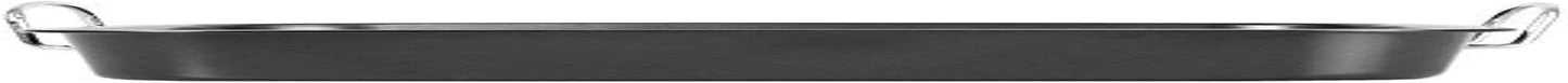 Deluxe Non Stick Roaster Pan/Turkey Roasting Pan with Rack and Handles, Excellent Broiler Pan for Turkeys, Hams and Chickens 14.5" X 11.5", Black