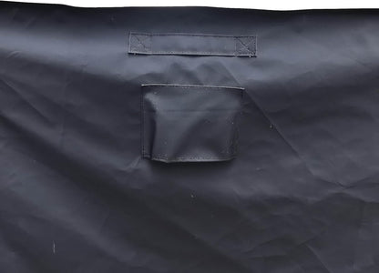 Gas Fire Pit/Table Cover - Premium Patio Outdoor Cover Durable and Waterproof,Fits 36 Inch,35 Inch, 34 Inch Fire Pit/Table Cover,Black, 36" L X 36" W X 24" H