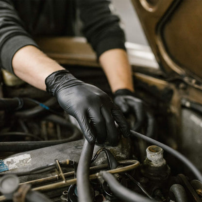 Industrial Black Nitrile Gloves