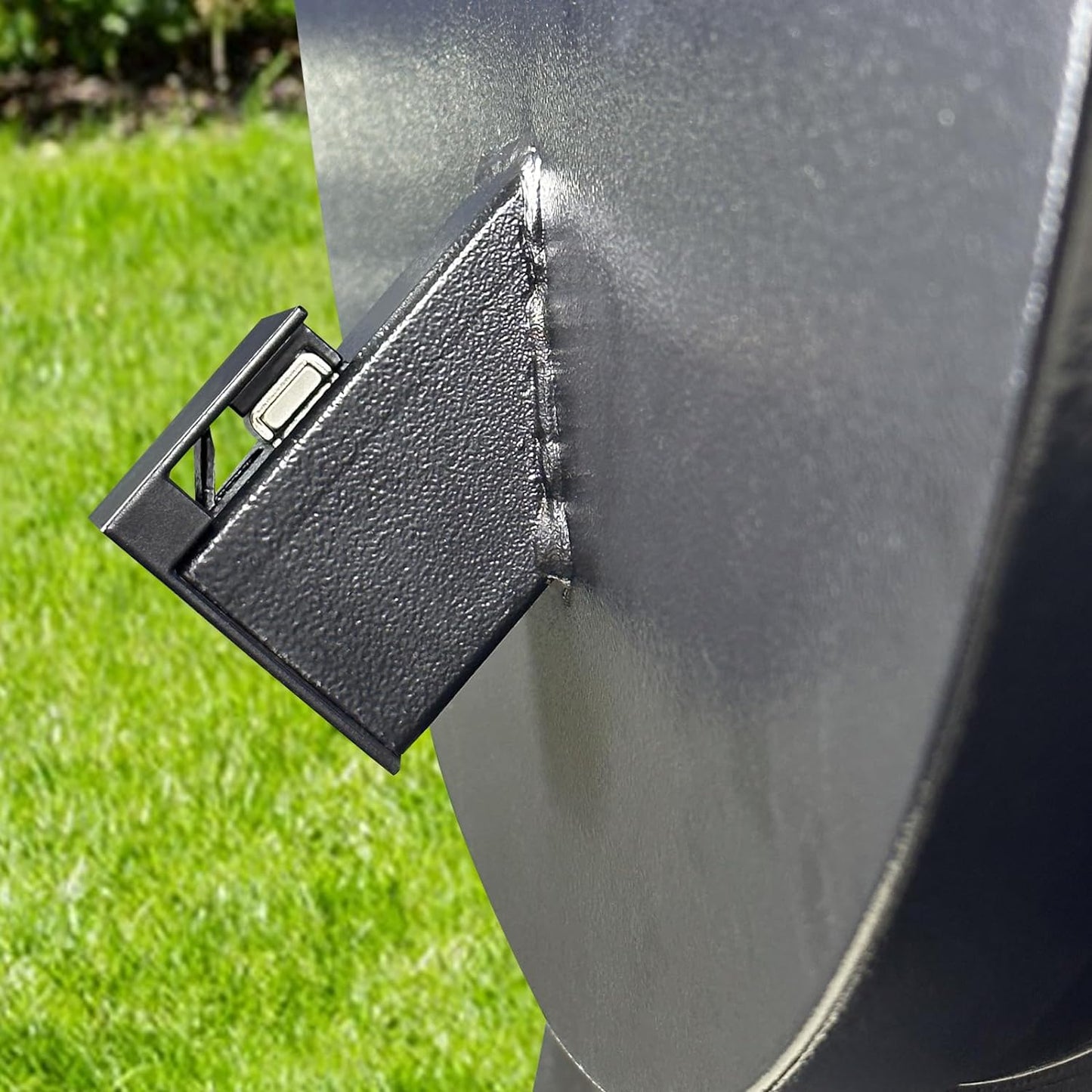 Grease Chute Cover for Traeger Grill, No Touch Metal Grease Trap Cover, Suit for Traeger Ironwood 885, Pro 780 Grills, Pro Series 22 Etc