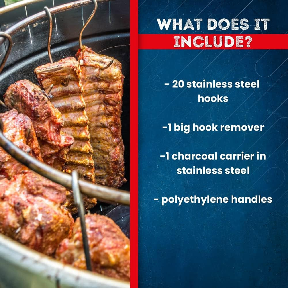 EL BARRIL Grill & Smoker Barrel (EXTRA LARGE)| 100% Stainless Steel Barrel| You Can Grill, Smoke, Roast and Bake| Smokeless, Even Heat Distribution & Perfect Preservation for Your Meats